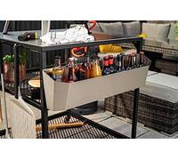 Ooni Boîte tout usage Medium en acier inoxydable – Pour table modulaire ou rangement extérieur