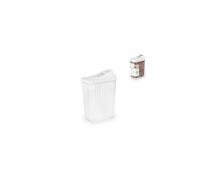 Boîte verseuse - Paola - 250 ml - Blanc - Polypropylène - Compatible lave-vaisselle