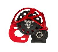 Boîte Vitesse Voiture RC Compatible Avec Axial SCX-10 II SMT10 AX10 VS4-10, Du Châssis, Transmission À 3 Engrenages, Ensemble De Boîtes De Vitesses SCX10, Chenille De Voiture 1/10 RC(Red)