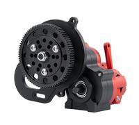 Boîte Vitesses RC Compatible avec Axial SCX10 AX10 pour Wraith 1/10 RC Crawler Boîte De Transmission Boîte De Vitesses en Métal avec Couvercle De Boîte De Vitesses Dig Gear