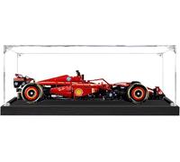 Boîte Vitrine Acrylique Compatible avec 42207 F1 Ferrari SF-24, Acrylic Display Case Box, Vitrine Transparent Taca Boîte d'affichage Anti-Poussière (3mm)