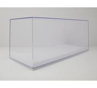 Boîte Vitrine Transparent Blanc Pour Modèles Triple9 1:18