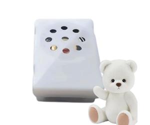 Boîte vocale en Peluche enregistrable - Mini Module de Message Audio, Puce Son Personnalisable | Insert d'enregistrement carré pour Les s, Uniques Talking Toy Enhancer, Gift Craft personnalisé