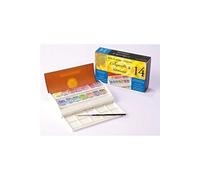 Sennelier - Kit de voyage aquarelle - 14 demi-tasses dans une boîte en plastique
