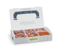 Boîte WAGO L-BOXX® Mini Série 221 - Kit de 130 bornes de connexion - 5 Gelbox IPX8