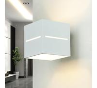 Boîte Wandleuchte Aluminium Blanc G9 Bauhaus Lampe Intérieure Applique Murale