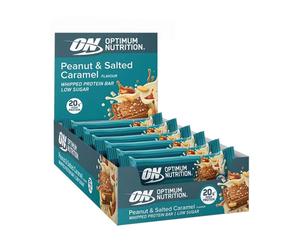 Boîte Whipped Protein (10x60g)White Chocolate Caramel PeanutBarres ProtéinéesOptimum Nutrition
