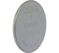 Pile bouton CR 2016 lithium GP 90 mAh 3 V