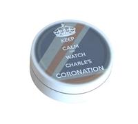 BOITEPERSO Boîte Personnalisée | Boîte de Bonbons saveur Miel | Roi Charles III | Famille Royale d’Angleterre (Keep Calm)