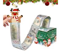 Boîtes À Argent De Noël,Distributeur Avec 30 Sachets Transparents - Boîte De Stockage D'argent,Pour Les Le Papa Les Fêtes L'anniversaire La Carte La Petite-fille L'ami