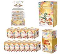 Boîtes à argent de Noël Kit Pochettes en Photo à Fabriquer | Carte porte-billets de Noël , Enseignants, Lycée, Université, Cadeaux de fête, Centre de table, Cérémonie,