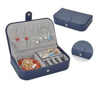 Boîtes À Bijoux, Petite Boîte À Bijoux De Voyage for Femmes, Mini Boîte À Bijoux Portable for Bagues, Boucles d'oreilles, Colliers, Organisateurs De Bijoux for Filles