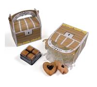 Boîtes à bonbonnières, 50 pièces, coffres au trésor des pirates, boîtes à dragées cercueil au trésor pour enfants, boîte cadeau de pirate, coffres pour fêtes d'anniversaire pour enfants