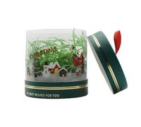 Boîtes à bonbons de Noël - Boîtes cadeaux de Noël, coffret cadeau transparent pour bonbons de Noël | petites boîtes cadeaux avec fil de lumières, coffret cadeau Fi