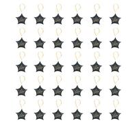 Boîtes à Bonbons en Forme d'Étoile 30 Pièces, Boîtes Cadeaux Bleu, Cartons en Papier Aliments, 25x16,2 cm - Design avec Ruban, Idéal Faveurs Mariage et Fête Bébé ("MEILLEUR" cadeau de style forêt