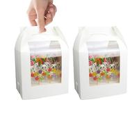 Boîtes à Cake Pop,Boîtes à Cake Pop Portables,2 boîtes d'emballage Cake Pop avec 18 trous | Emballage Cake Pop, boîtes à bonbons pour sucettes Candy Pop, fournitures Cake Pop