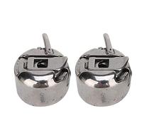 Boîtes à Canette en Acier Inoxydable pour Machine à Coudre Singer, 2 Pièces, Métal, Accessoires de Couture