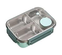 Boîtes à déjeuner - 8,86 x 6,5 x 2,76 pouces, coffret étanche, conteneurs de stockage des aliments empilables, boîtes de préparation de repas réutilisables | Organisateur de déjeuner portable po