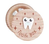 Boîtes à dents pour dents perdues pour , porte-dents pour dents d',Boîte de rangement en bois pour dents tombées - Coffre à dents, boîte de rangement pour porte-dents pour , boîte à trésors de fée des