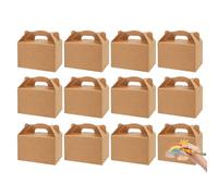 Boîtes à desserts - Lot de 12 Contenants à Biscuits DIY - Boîtes de rangement pour bonbons | Pour Ados Adultes Anniversaire Mariage Réunions Fête Vacances Fiançailles Événements