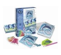 Boites a diamanter dauphins - sentosphere Bleu G