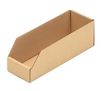 Boîtes à étagères KK Verpackungen | 50 pièces, 300 x 100 x 100 mm, boîtes de rangement pour étagères de rangement | Boîtes de présentation en carton pour petites pièces