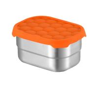 Boîtes à goûter pour tout-petits | Acier inoxydable facile à ouvrir,Boîtes à collation empilables,Pour Camping Pique-nique Randonnée en plein air Sports Voyage Été Travail Vacances Bureaux