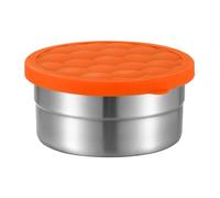 Boîtes À Lunch Pour,Bols En Acier Inoxydable Étanches Avec Couvercle En Silicone - Boîtes À Repas - pour Camping, Plage, Extérieur, Vacances et Long