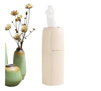 Boîtes à mouchoirs cylindriques, porte-gobelets, pour voiture, boîte à mouchoirs de voyage ronde rechargeable, boîte à mouchoirs de voyage compacte pour une utilisation dans la voiture à la maison sur