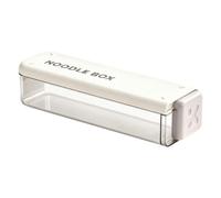 Boîtes à pâtes Distributeur à Céréales avec Couvercle et Organisateur | Boîtes de rangement pour aliments secs pour nouilles pâtes raviolis fruits snacks frigo Gris