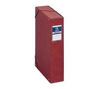 Boîtes À Projets CartãN Dos Doublé De Cuir De 7 Cm Avec Étiquette 245x350x70 Dohe