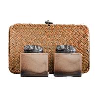 Boîtes à thé scellées la Maison, Bocal Conservation du thé, urne en céramique Animaux Compagnie, Service à thé, scellé, Style rétro, for la Maison, thé en Vrac, Rangement du thé(Beige,400ml)