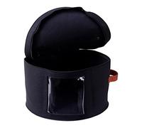 Boîtes à voyage rondes Organisateur chapeau pliable avec couvercle anti-poussière Granboîte rangement pour chapeau voyage pour homme et femme Convient pour différents types