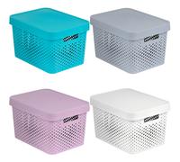 Boîtes ajourées avec couvercle Infinity électroménager plusieurs couleurs