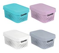 Boîtes ajourées avec couvercle Infinity électroménager plusieurs couleurs