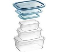 Tescoma 896944 Conteneurs pour congélateur 4FOOD, 3 pièces, 0,5 ; 1,0 ; 2,0 l