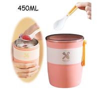 Boîtes Alimentaires Isotherme,Conteneur Alimentaire en inox,Gamelle Thermos Repas Chaud à Double Couche,pour