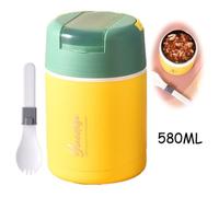 Boîtes Alimentaires Isotherme,Gamelle Thermos Repas Chaud Amovible,Porte-Aliments à Double Couche,Boîte Récipient Thermique de École