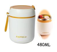 Boîtes Alimentaires Isotherme,Porte-Aliments,Gamelle Thermos Repas Chaud ou Froid,Boîte Récipient Thermique,pour petit