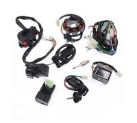 Boîtes Allumage CDI Motos Ensemble De Stator CDI ATV Universel, Faisceau De Câbles Électriques Complet Pour CG125CC 150CC 250CC Avec Clé De Contacteur D'allumage De Moto