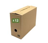 Boîtes archives - Pack and Move Lot 12 - 33,5 x 12 x 24 cm - Organisation pratique