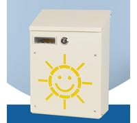 Boîtes aux Lettres, Boîte aux Lettres décorative Murale avec Deux clés, boîte extérieure étanche à la Pluie, adaptée au Bureau de l'école Domicile