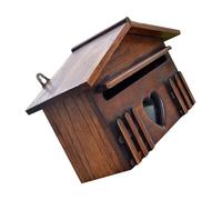 BoîTes Aux Lettres Boîte aux Lettres en Bois for l'extérieur, boîte à suggestions étanche, enveloppes, for la Maison, l'école, Le Bureau, l'entreprise pour la Maison