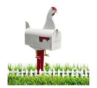 BoîTes Aux Lettres Boîte aux Lettres en Forme de Poulet for l'extérieur, boîte for Laisser Un Message avec Une Jolie Coq for la décoration Jardin, Parfaite for Le Ferme pour la Maison