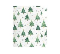 Boîtes aux lettres décoratives vertes à paillettes pour Noël, la Saint-Patrick, taille standard, 45,7 x 53,3 cm