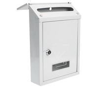 Boîtes Aux Lettres Murales Boîte à journaux extérieure de Livraison Lettres Murale étanche la Pluie aux verrouillable for Appartement Villa