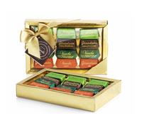 Boîtes cadeau Gianduiotti Golden Gift avec un assortiment de chocolat Venchi 110g