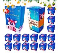 Boîtes cadeaux de fête de Noël - Porte-cadeaux de Noël | Accessoires pour mariages, boulangers, fêtes de Saint-Valentin, salles de classe, décoration de la maison