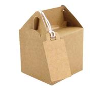 Boites Cadeaux En Carton Kraft 7x5cm 6 Pièces