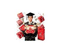 Boîtes cadeaux explosives pour remise de diplôme pour argent liquide, boîte cadeau surprise surprise pour remise de diplôme 2026, boîte cadeau pliable explosion à faire soi-même, boîte cadeau amusante